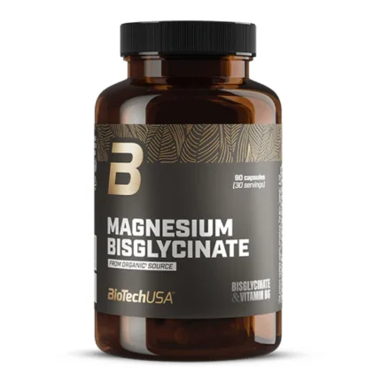 BiotechUSA Magnesium Bisglycinate and vitamin B6 90 caps 0 8x