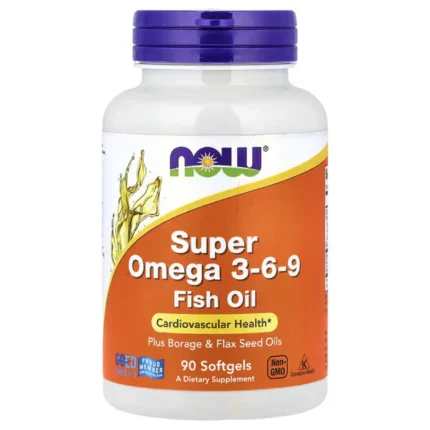 Now Foods Super Omega 3 6 9 90 caps undefined