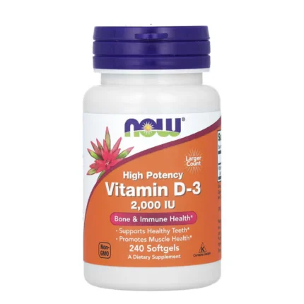 Now Foods Vitamin D 3 2000IU 240 caps