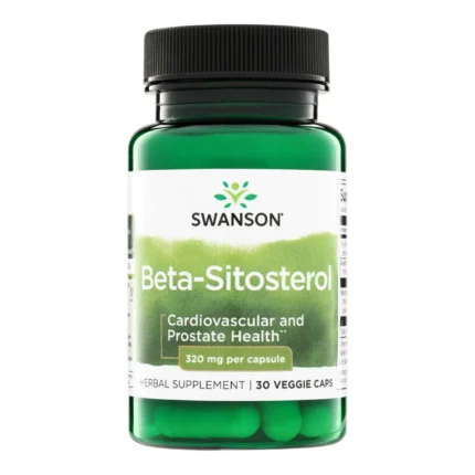 Swanson beta sitisterol 320mg 30 caps 0 8x