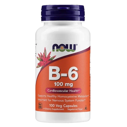 Витамин B6  Vitamin B6 NOW  100 таблеток