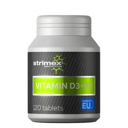 Витамин D3К2  Vitamin D3 5000me К2 150 mcg Strimex  120 таблеток