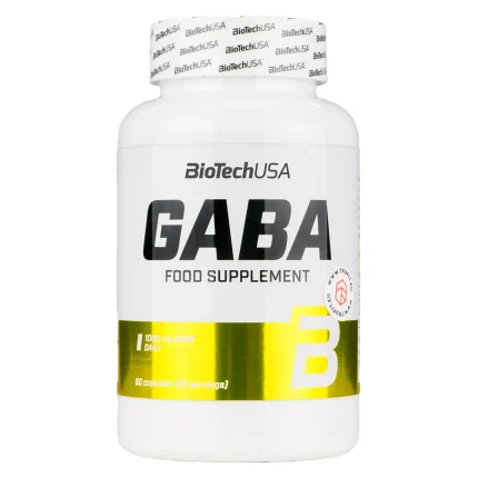 ГАМК  GABA BiotechUSA  60 капсул