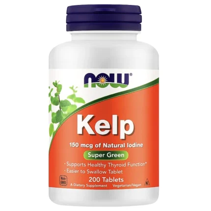 Келп Kelp 150mcg NOW 200 таблеток