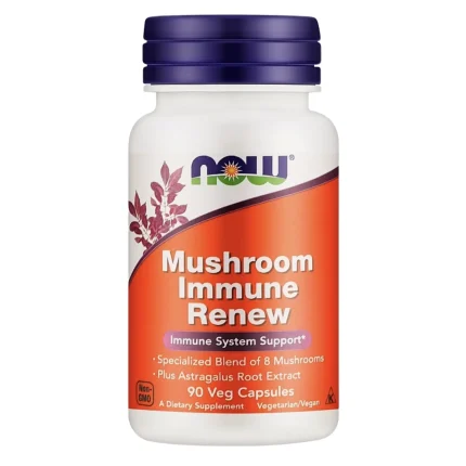 Комплекс для иммунитета Mushroom Immune renew NOW 90 капсул