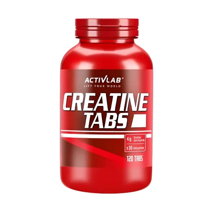 Креатин моногидрат Сreatine tabs Activlab 120 таблеток