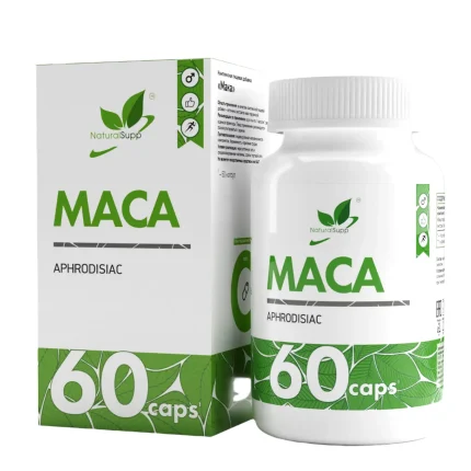 Мака перуанская  MACA Naturalsupp  60 капсул