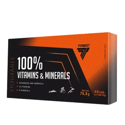 Мультивитамины 100 vitamins minerals Trec 60 капсул