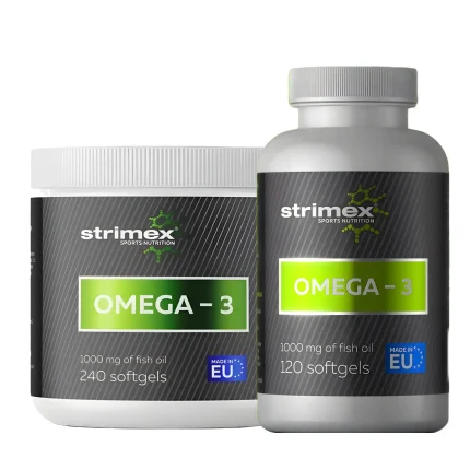 Омега 3  Omega 3 Strimex  120 240 капсул
