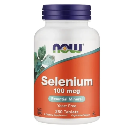 Селен  Selenium 100mg NOW  100 250 капсул