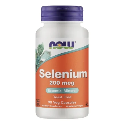 Селен  Selenium 200mсg NOW  90 капсул