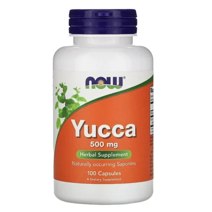 Юкка  Yucca 500mg NOW  100 капсул