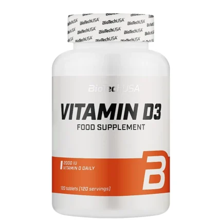 BiotechUSA Добавка Витамин D3 120 tab