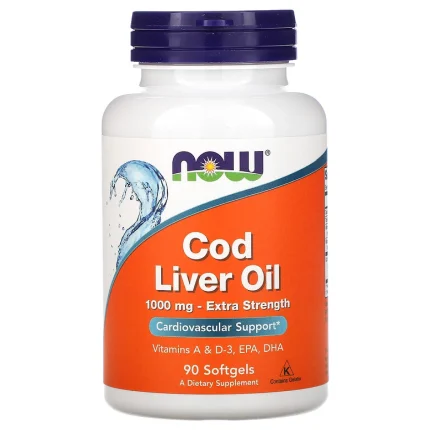 Масло печени трески now foods scaled