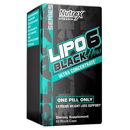 Nutrex Lipo6 Black Hers жиросжигатель коробка