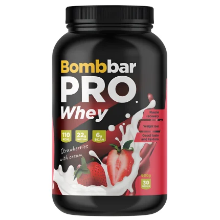 Протеин Bombbar клубника