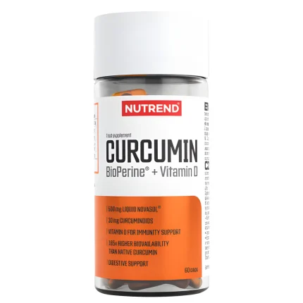 Nutrend Curcumine + Bioperine + Vit D