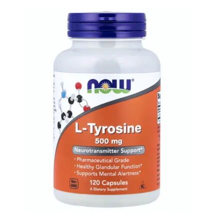 l tyrosine 500mg Now 1x