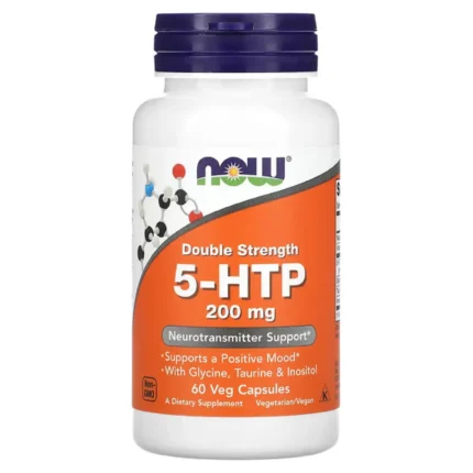 Now foods 5 htp 200mg 60 cfps 1x