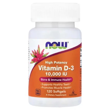 Now foods vitamin d 3 10000 ui 120 caps 1x