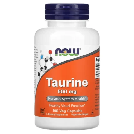 NOW FOODS TAUTINE 500 mg 100 caps