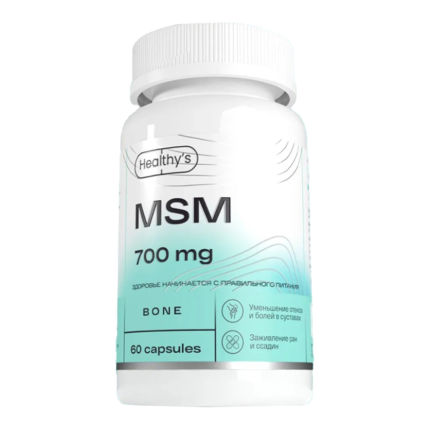 healty's MSM 700 mg 60 caps