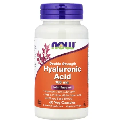 Now Foods Hyaluronic Acid 100mg 60 caps