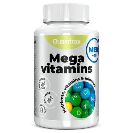 Quamtrax Mega vitamins for men +40 60 tablets